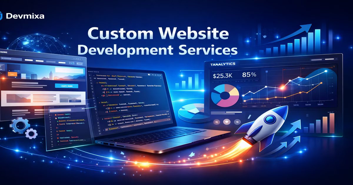 Devmixa website development and SEO company in Bhopal building fast, secure and SEO optimized business websites