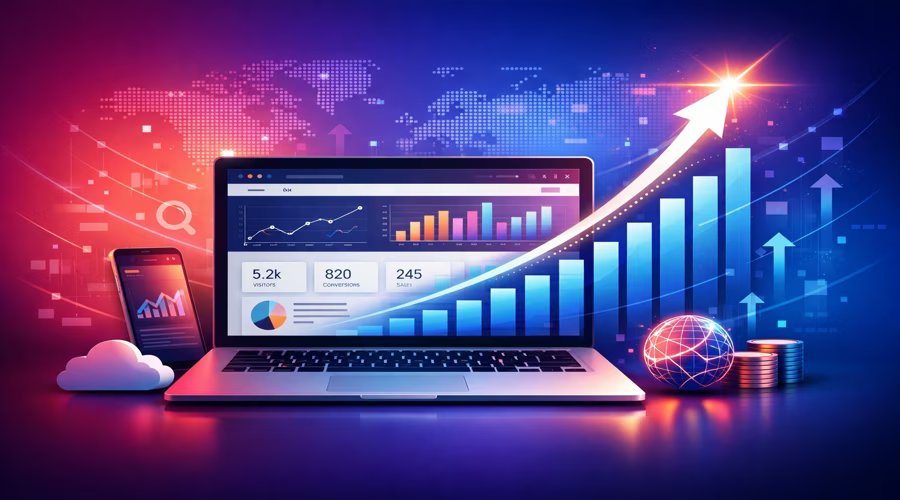 Grow your Bhopal business online with custom website development and SEO services by Devmixa