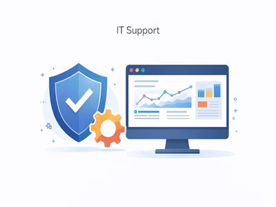 Website maintenance and technical support services ensuring security updates and continuous performance monitoring