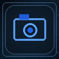 Handloom zari weave product photography icon for a Mau saree website