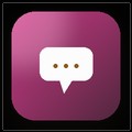 Transparent client communication icon for Auraiya web design clients
