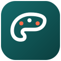 User-centered UI UX design icon