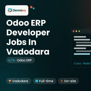 Odoo ERP Developer jobs in Vadodara